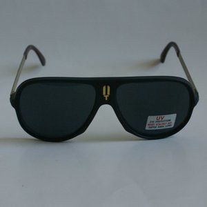 NWT TruVintage "Turbo" logo combo frame sports Navigator herrera II sunglasses